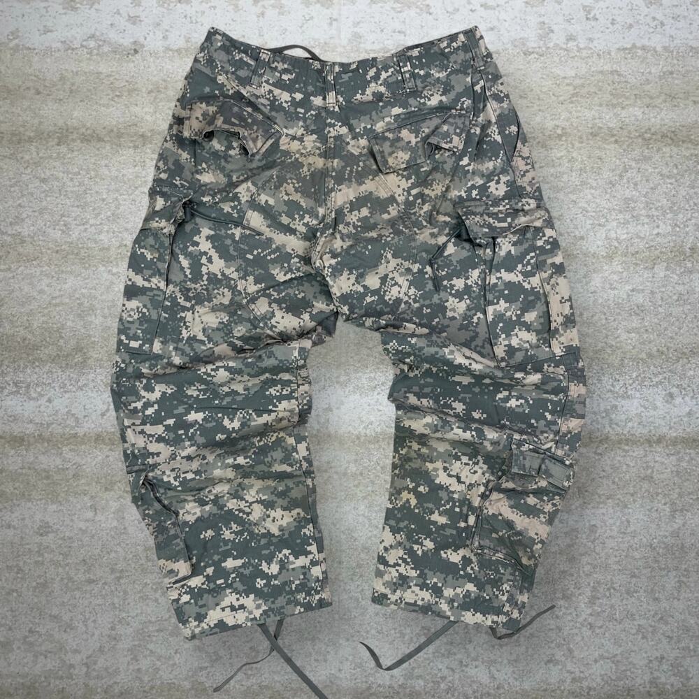 Vintage 90s Military Tactical Pants 32x26 Baggy Wide Digital Camo Medium XShort